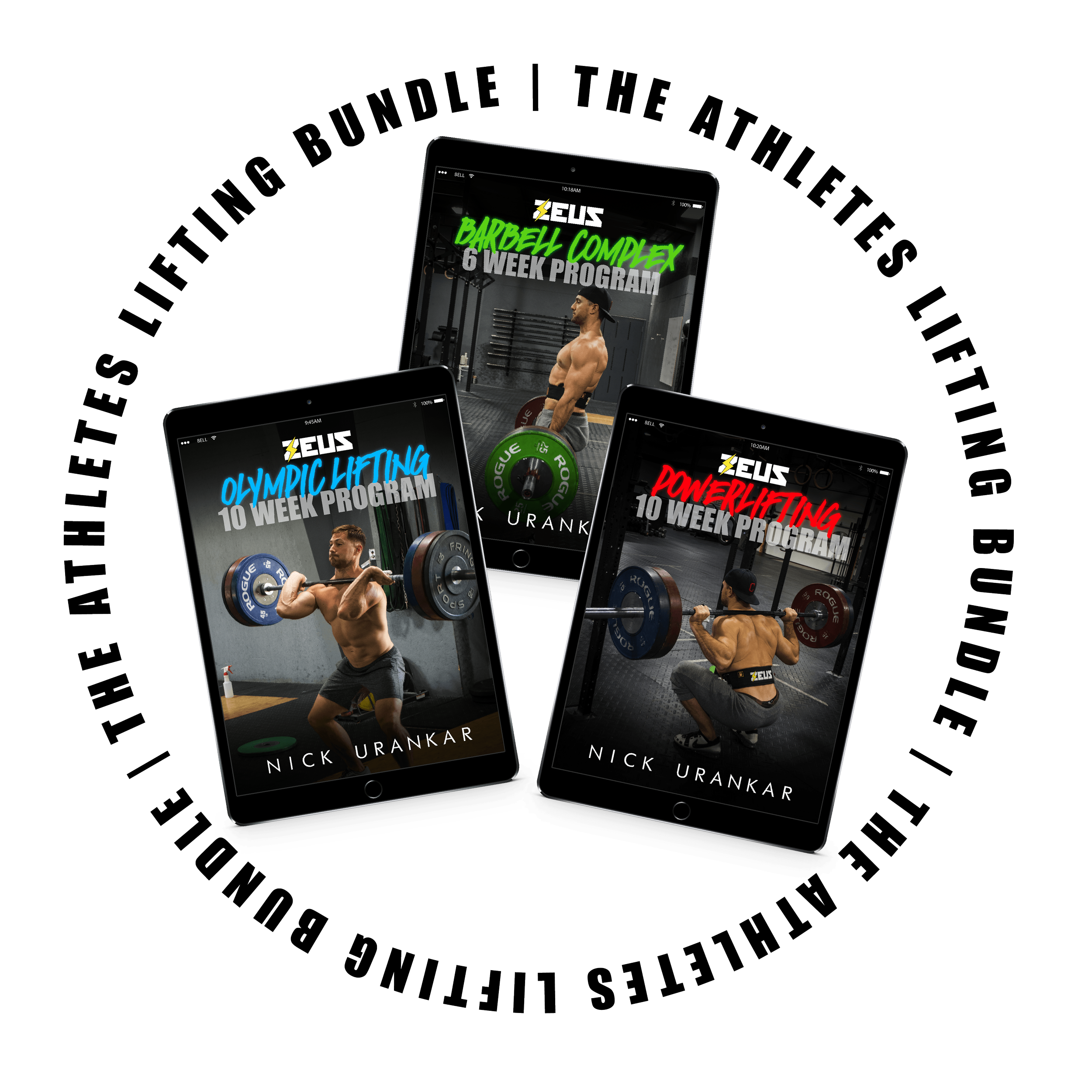 THE ATHLETES LIFTING BUNDLE – Zeus Method